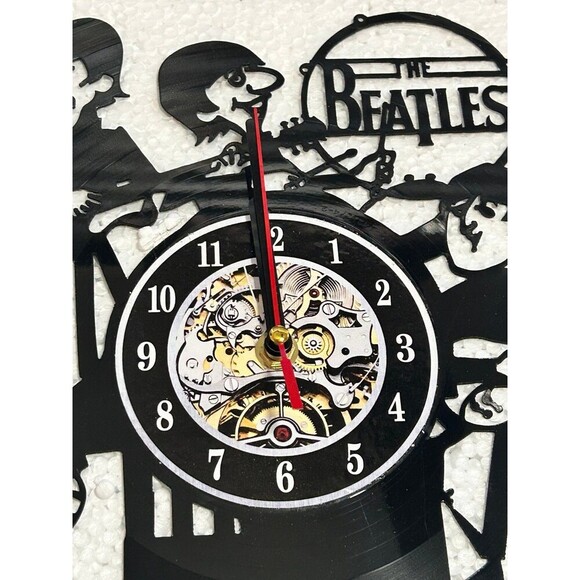 Beatles Vinyl Record Clock - Picture 2 of 6